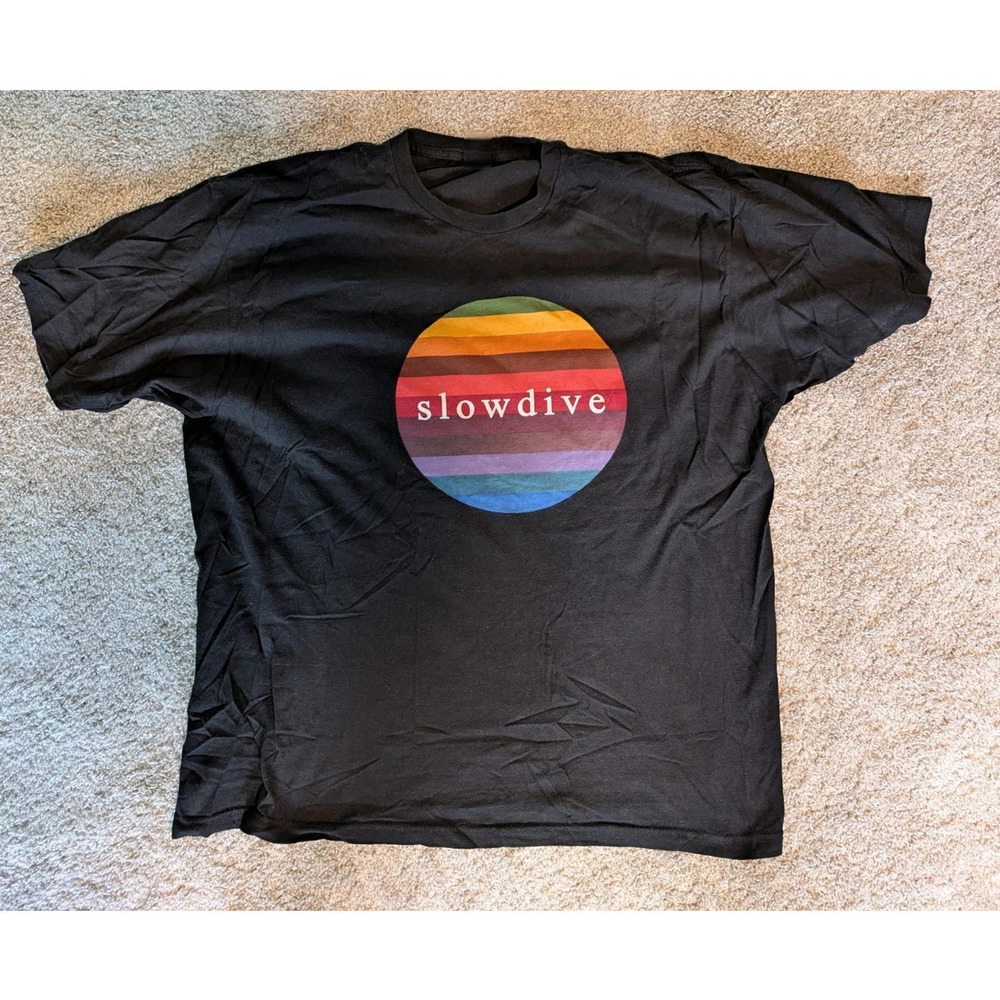 Slowdive T Shirt Black